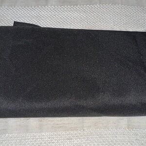 Round Table Cloth Black Fabric Material